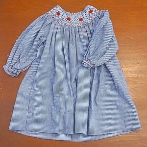 Petit Ami Smocked Apple Dress